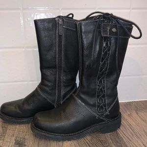 Harley Davidson Women’s Leather Moto Boots